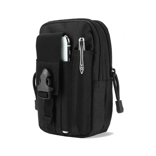 Tactical MOLLE Military Pouch Waist Bag for Hiking, Running and